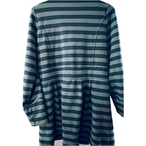 Matilda Jane Blue Striped Jacket Fall Breeze Gold-Tone Button Down Women's Sz M thumbnail 4