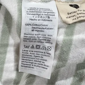 Madewell Boxy-Crop Tank Top Crawley Stripe Women’s Large thumbnail 4