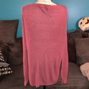 American Eagle Oversized Waffle Knit Sweater, Large thumbnail 4