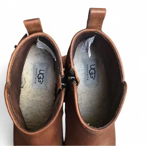 Ugg Australia Womens Size 8 1008677 Demi Chestnut Side Zip Ankle Boots Shoes thumbnail 11