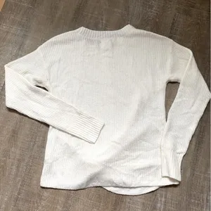 Aerie Offline Twist Front Sweater NWT XS Waffle Knit Ribbed Lounge Athleisure thumbnail 9