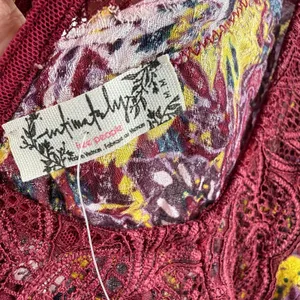 Free People Intimately Dress SZ Medium Marsha Lace Slip NWT Wine Floral Boho thumbnail 7