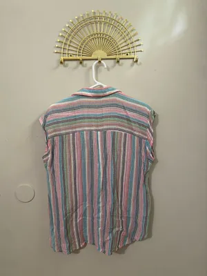 LOFT Striped Sleeveless Top thumbnail 2