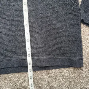 Lululemon Textured Knit Funnel Neck Pullover Womens 10 Grey Excellent Oversized‎ thumbnail 3