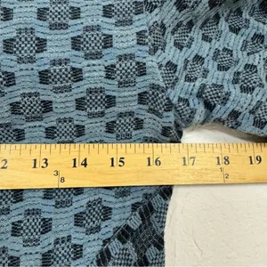 Ace & Jig Blue Patchwork Lagenlook Long Sleeve Mini Dress Womens XS Boho Swing thumbnail 5