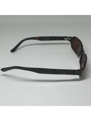 Lido West Babe Tortoise Shell Rectangular Prescription Sunglasses Frames Brown thumbnail 8