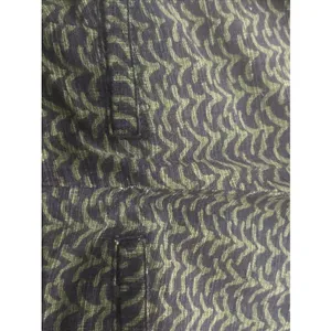 Anthropologie Cartonnier Ankle Pants Size 0 Navy Green Geometric Boho Chic Sleek thumbnail 8