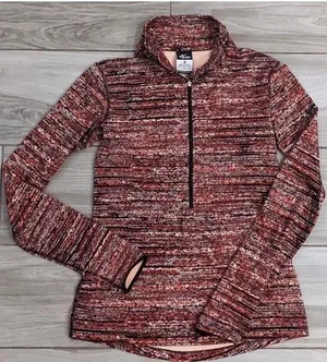 Nike Pro Dri-FIT Half Zip Pullover Multicolor Women’s Sz XS Run Outdoor Sport thumbnail 1