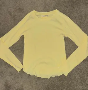 Free People Yellow Long Sleeve thumbnail 1