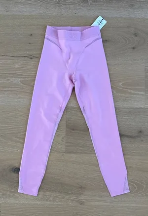 Alo Yoga Airlift High Waist 7/8 Leggings Size XS Candy Heart Pink thumbnail 1