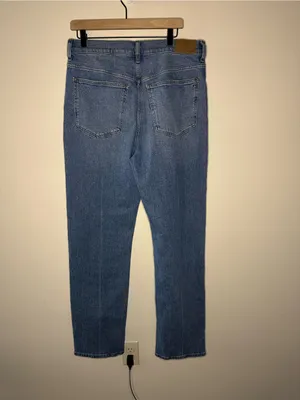 Madewell Tall '90s Straight Jean Rondell Wash Crease Edition stretch NN691 31T thumbnail 10