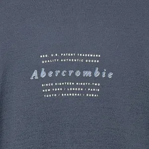 Abercrombie‎ Fitch Graphic Knit Top Women Medium Lightweight Textured Cozy Indie thumbnail 2