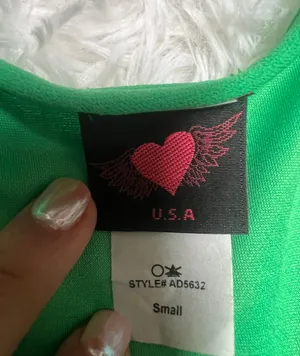 Kelly Green Romper thumbnail 3