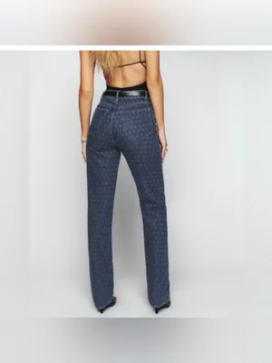 Reformation Cynthia HR straight long jeans SZ:25 thumbnail 4