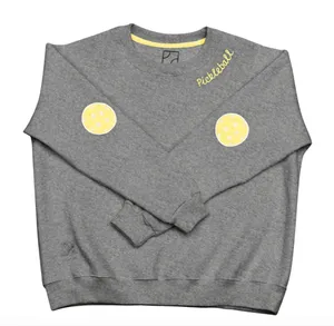 CourtLife Tennis Pickleball Patches Crewneck Sweatshirt XS Small thumbnail 1