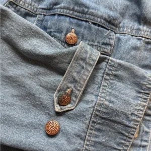 Vintage Bill Blass 90s Chore Denim Jacket Women’s 2X Oversized Workwear Utility thumbnail 4