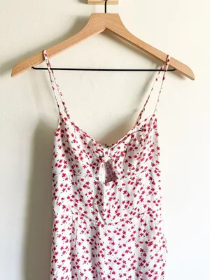 Reformation Aero Midi Dress Size 8 thumbnail 3