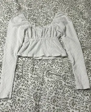 Free People Ivory Top thumbnail 2