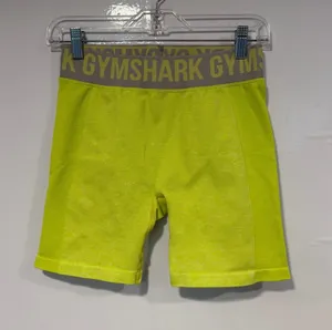 Gymshark Neon Yellow Biker Performance Shorts‎ thumbnail 1