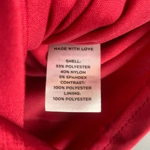 NWT Lulus Bursting With Beauty Halter Trumpet Midi Dress‎ in Berry Red Size M thumbnail 6