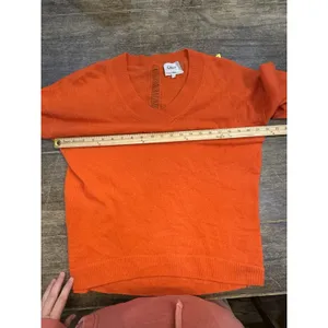 Charli Womens Jumper Sweater Size Small 100%‎ Cashmere Pullover Buttons V Neck thumbnail 7
