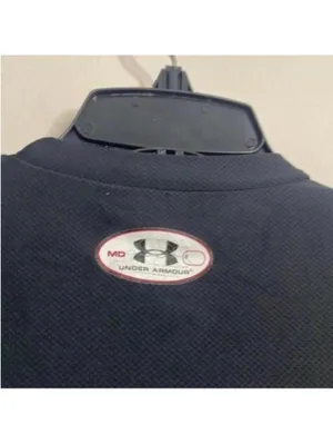 Under Armour Black Long Sleeve All Seasons Workout Compression Top Slim gym thumbnail 6