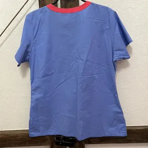 WonderWink WonderFlex Medium blue with pink trim thumbnail 5