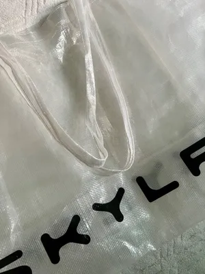 coachella 2026 bieberchella justin bieber skylrk large clear tote shopping bag thumbnail 2