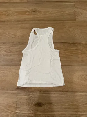Under Armour white tank thumbnail 2