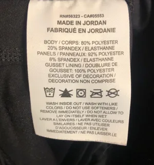 Nike Dri-Fit Black Leggings Large thumbnail 8