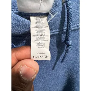 Vintage Ron Jon Surf Shop Small Hoodie Blue Life in the Slow Lane Beach thumbnail 9