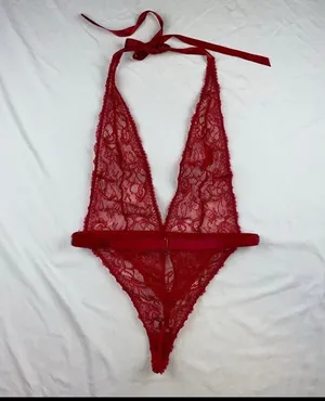 VS Lace Lingerie Bodysuit thumbnail 7