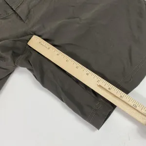 Athleta Shorts Womens 30 Brown Bermuda Utility Nylon Spandex Pockets Zip Closure thumbnail 4