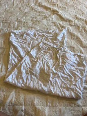 Long While Skirt with Slit thumbnail 2