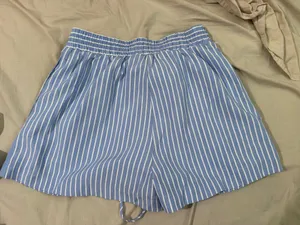 Blue and white striped matching set thumbnail 6