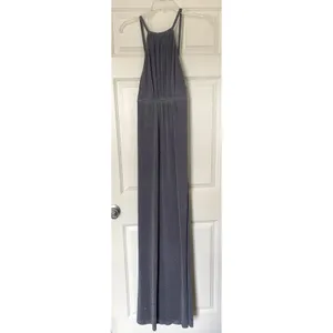 Show Me Your Mumu Maxi Amanda Dress Silver Metallic Size XS NEW thumbnail 4