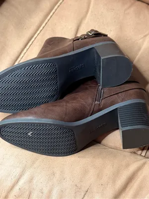 Life Stride Brown Booties thumbnail 5