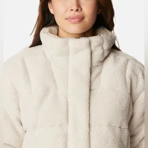 Columbia Sherpa Teddy Cozy Ruby Falls Jacket Down Puffer Coat Sz 1X‎ XL $240 thumbnail 2