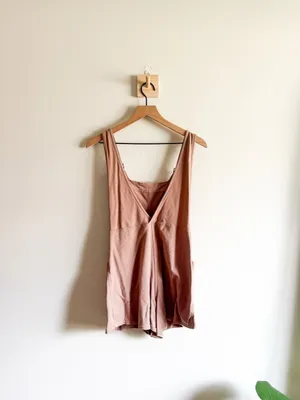 Evereve Bobi Cotton Short Overalls Size XS thumbnail 6