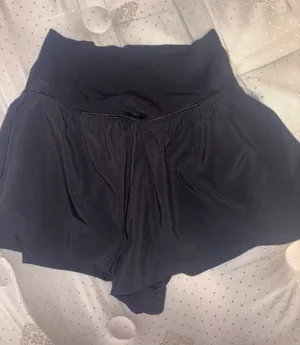 Black Crossover Aerie Offline Shorts thumbnail 1
