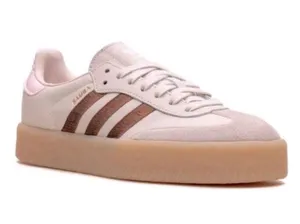 NWT Adidas Sambae platform gum sneakers putty mauve pink brown thumbnail 1