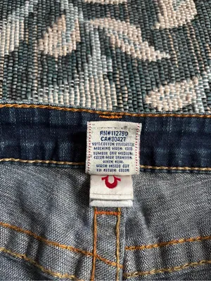 True Religion Women's Stella Dark Wash Low Rise Bootcut Jeans Size 29 thumbnail 6