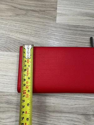 Dagne Dover Red Slim Snap Wallet thumbnail 6