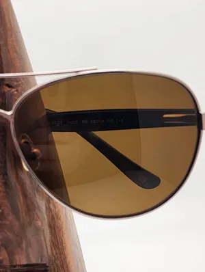 Liz Claiborne Silver & Purple Aviator Sunglasses thumbnail 3