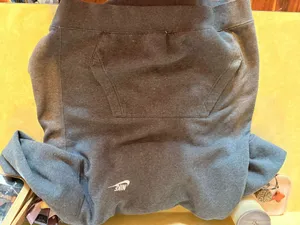 Grey Nike Hoodie Sweatshirt thumbnail 2