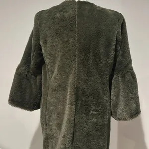 ELVI Boutique Dark‎ Hunter Green Soft zippered jacket with bell sleeves size 10 thumbnail 4