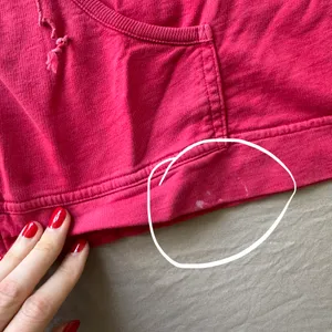 Vintage Y2K Henri Bendel Pink Crop Cotton Zip Up Hoodie thumbnail 5