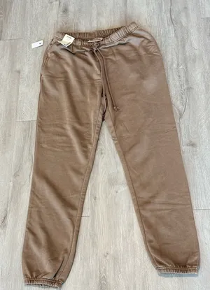 No Boundaries Brown Fleece Jogger thumbnail 1