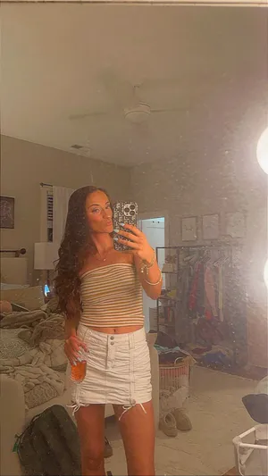 BDG Green and Yellow Striped Crop Top thumbnail 3