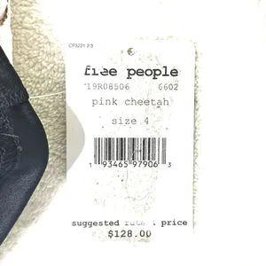 NWT Free People FP One Skinny | Reversible Sequins Mini Skirt Pink Cheetah 4 Y2K thumbnail 6